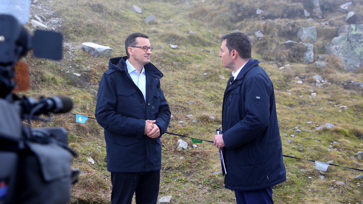 "Gość Wiadomości" z udziałem szefa rządu