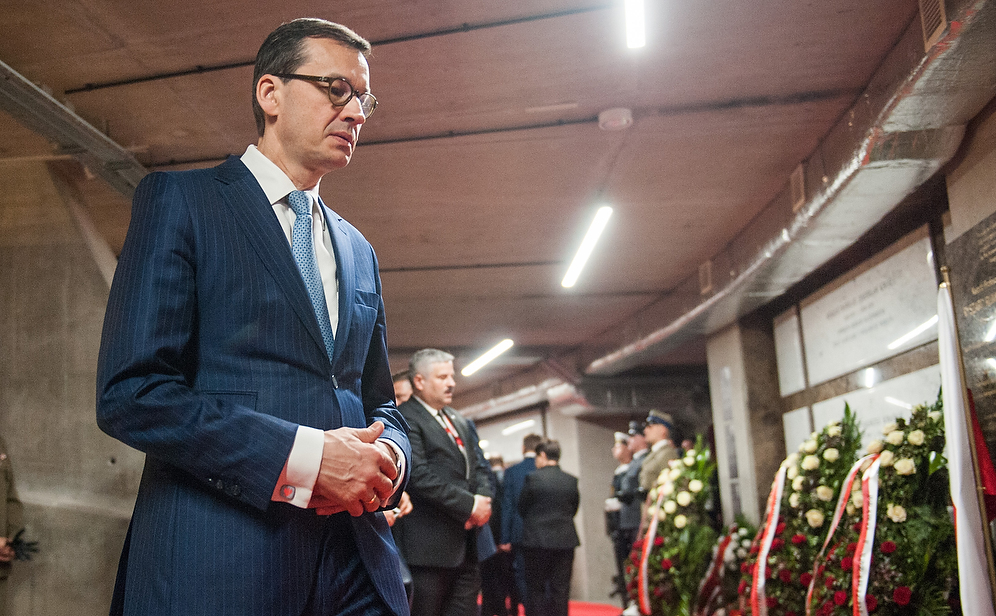 Mateusz Morawiecki w Świątyni Opatrzności Bożej
