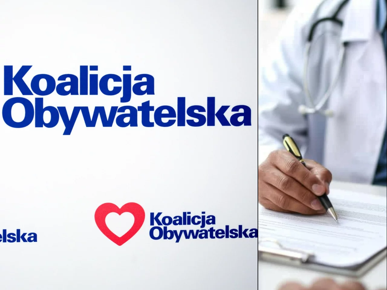 Logo Ko, lekarz. Zdj. ilustracyjne