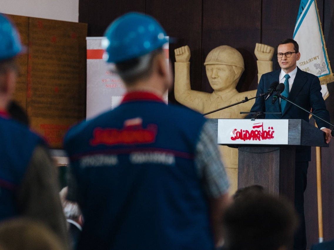 Premier Mateusz Morawiecki w Gdańsku