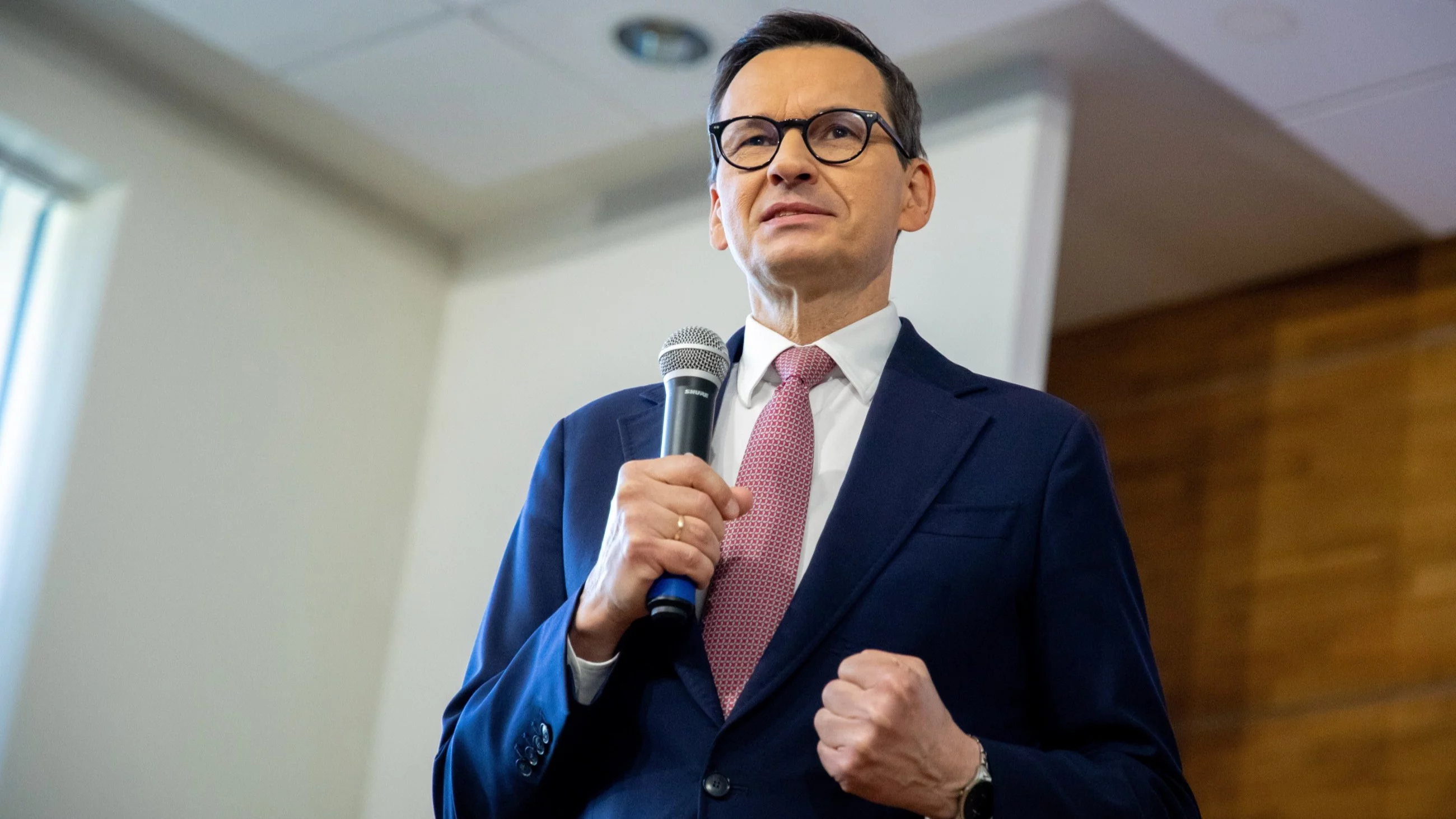 Wiceprezes PiS, prezes Stowarzyszenia Rozwój Plus Mateusz Morawiecki