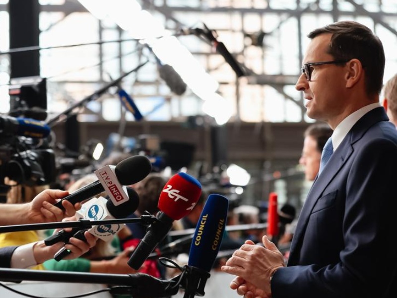 Premier Mateusz Morawiecki w Brukseli