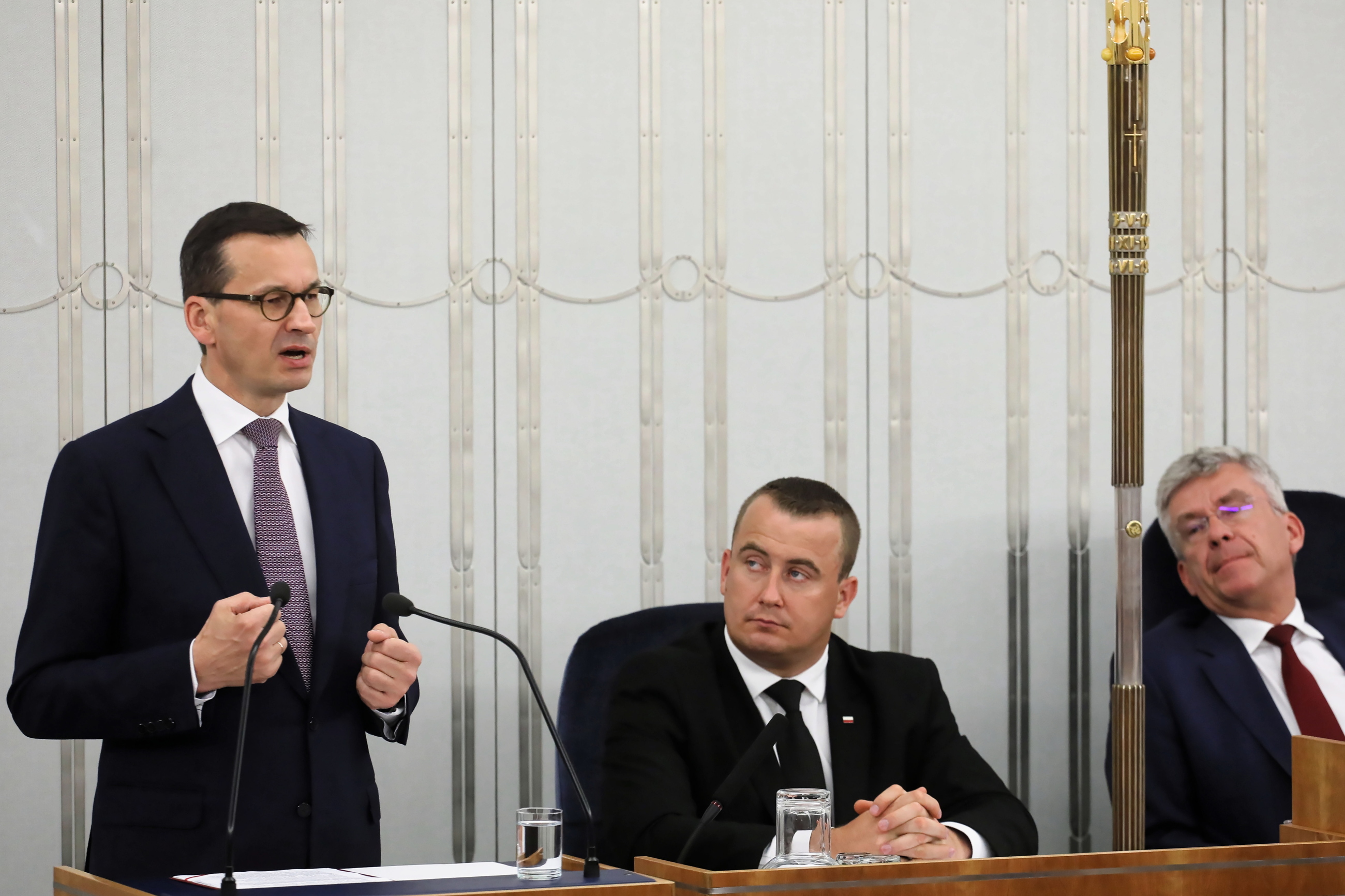 Premier Mateusz Morawiecki w Senacie