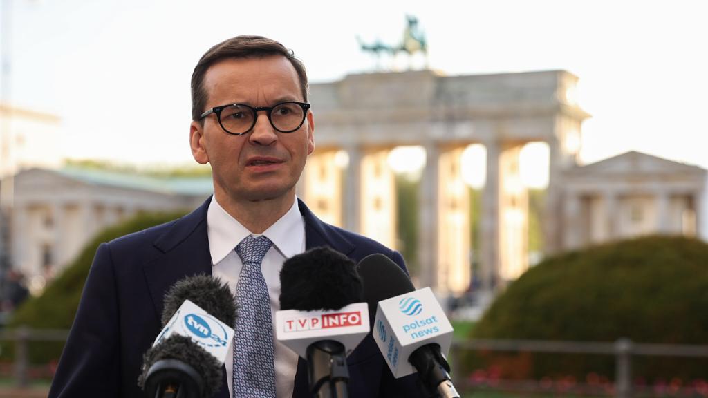 Premier Mateusz Morawiecki w Berlinie