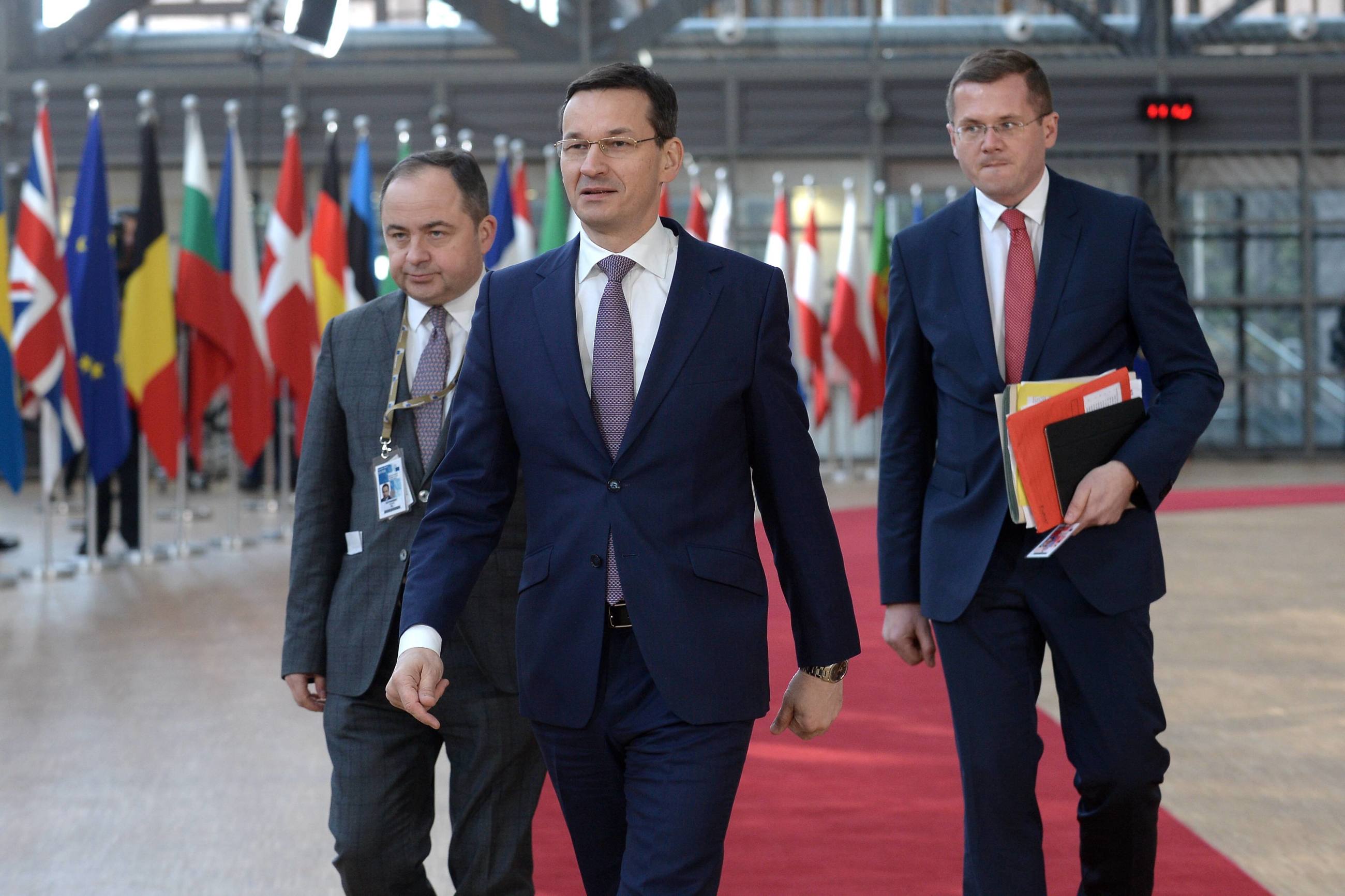 Premier Mateusz Morawiecki w Brukseli