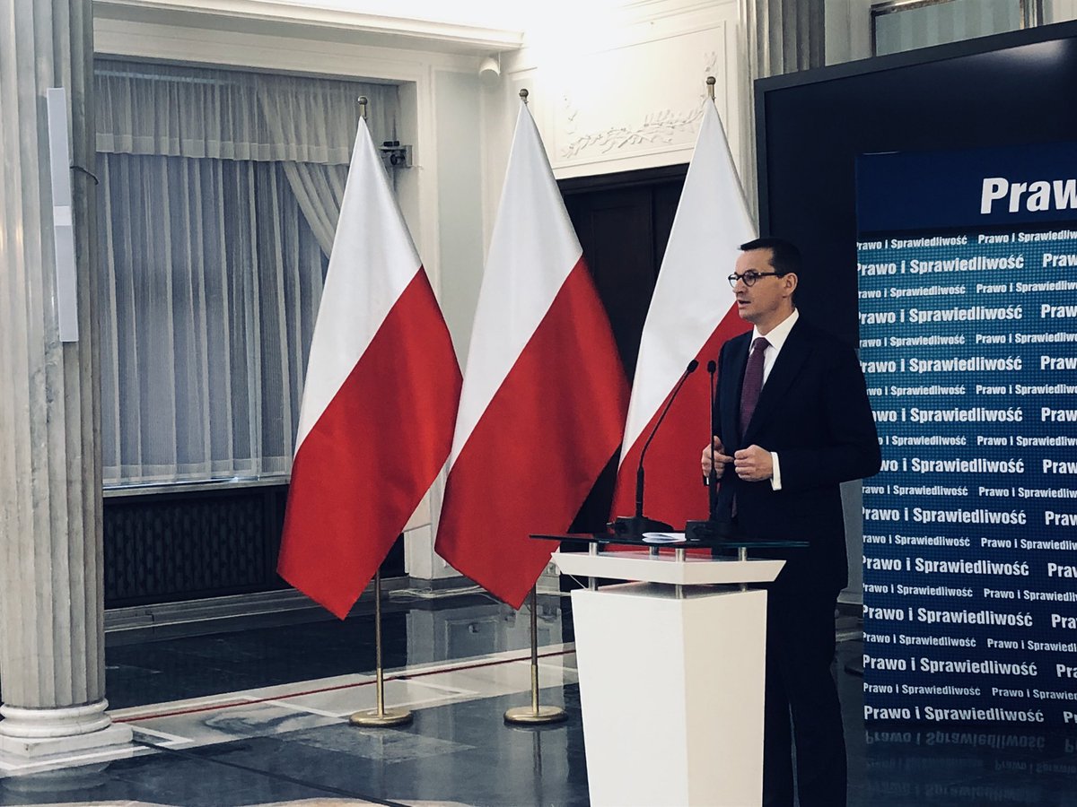 Premier Mateusz Morawiecki