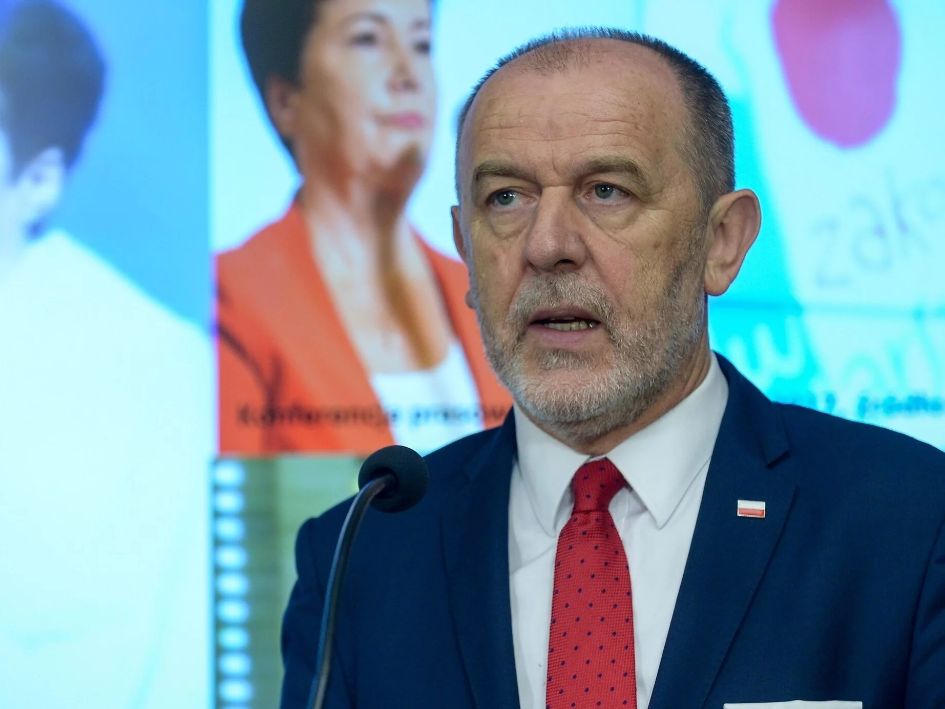 Poseł PiS Jan Mosiński