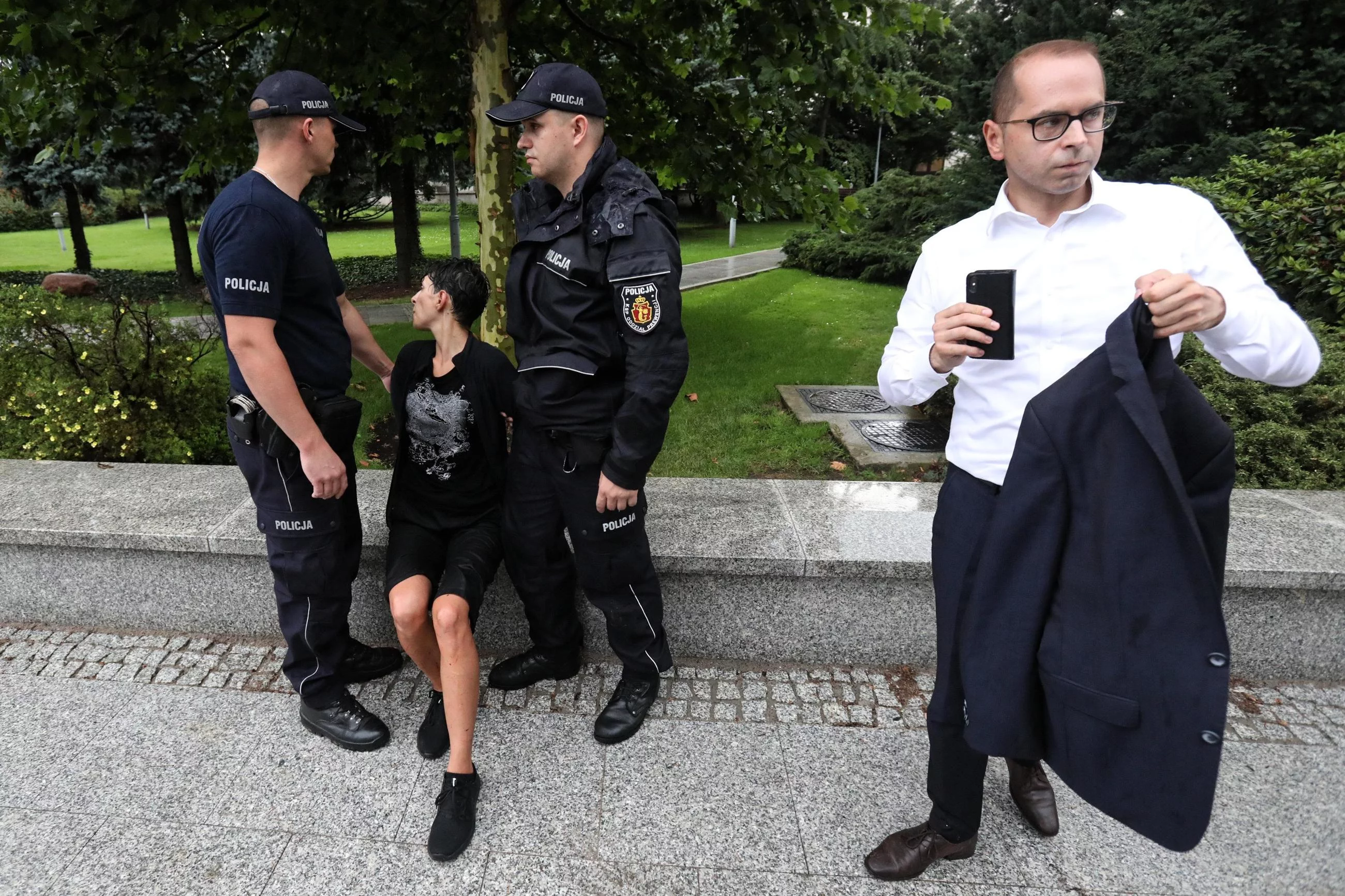 Pikieta przed Sejmem