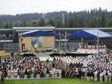 Msza z okazji 25-lecia wizyty Jana Pawła II w Zakopanem