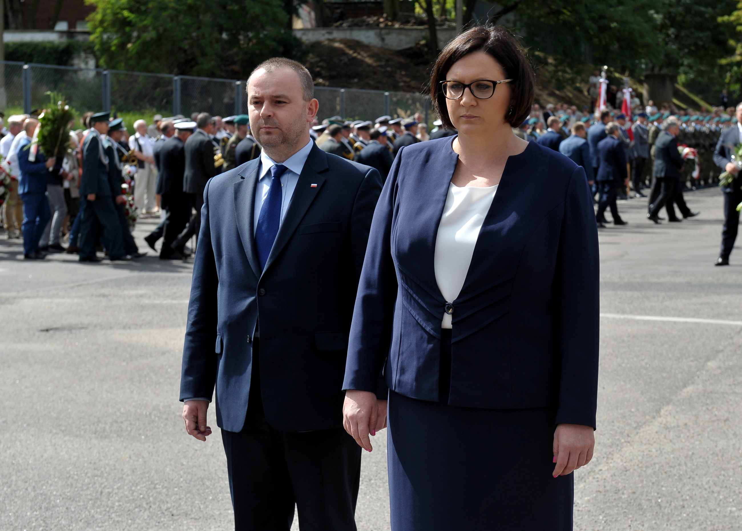 Paweł Mucha i MAłgorzata Sadurska