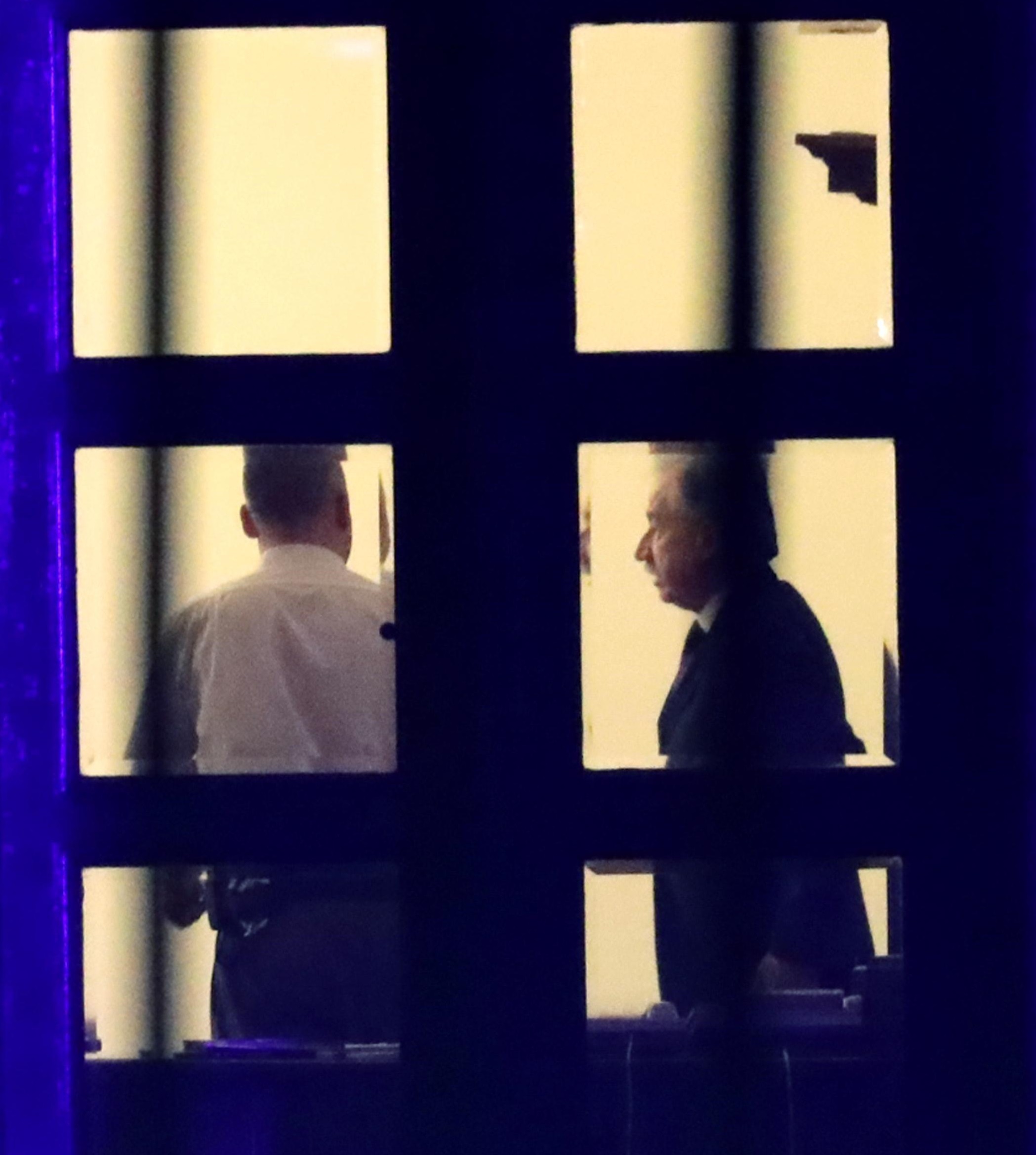 Przewodniczący Państwowej Komisji Wyborczej sędzia Wojciech Hermeliński w Pałacu Prezydenckim