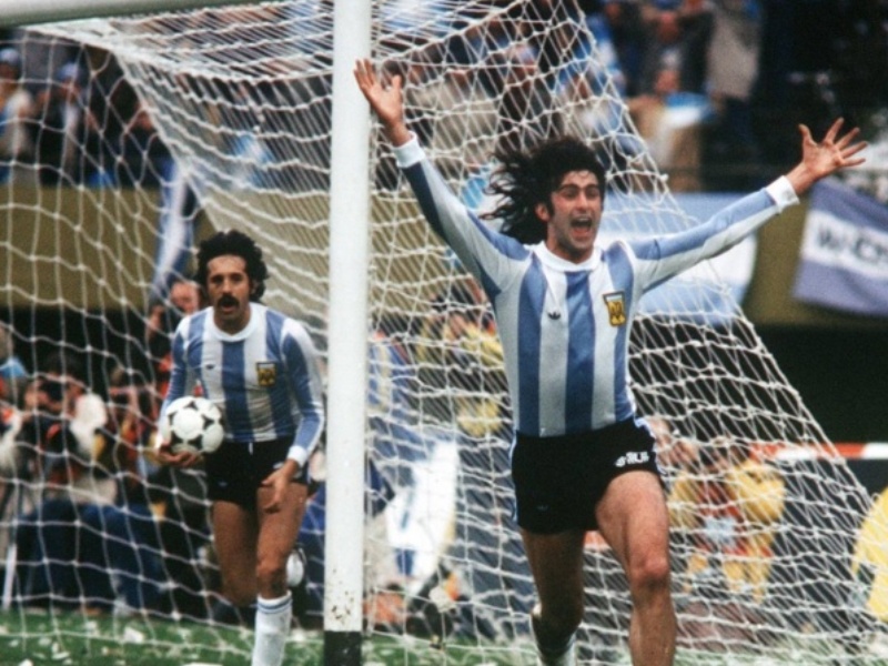 Reprezentacja Argentyny - zwycięscy mundialu w 1978 roku