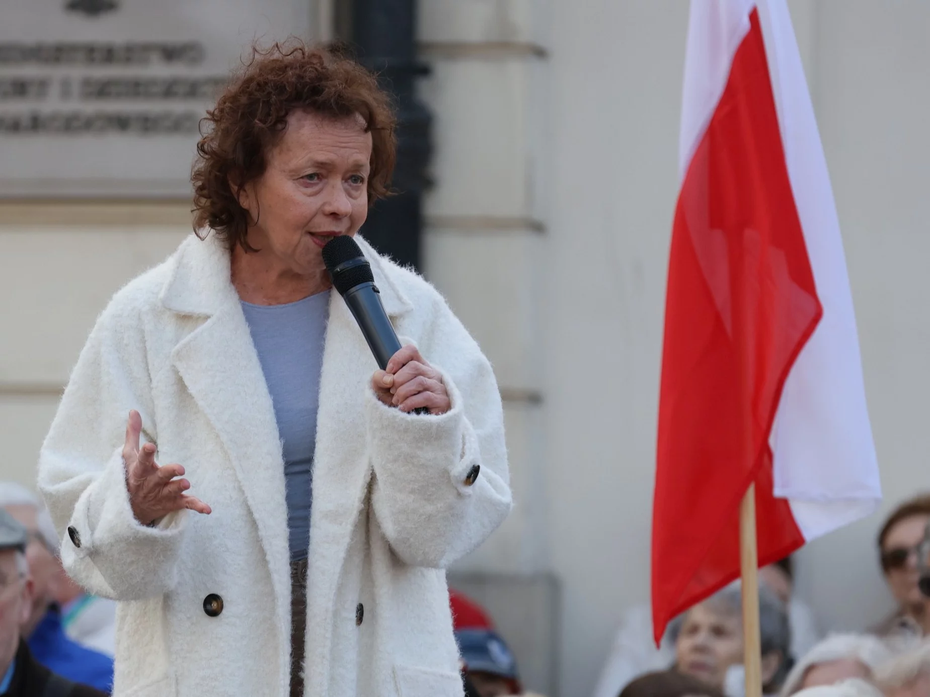 Aktorka Joanna Szczepkowska