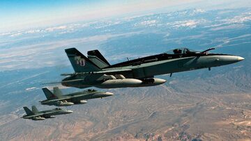 Myśliwce F/A-18 Hornet australijskich sił powietrznych