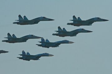 Myśliwce rosyjskich sił powietrznych