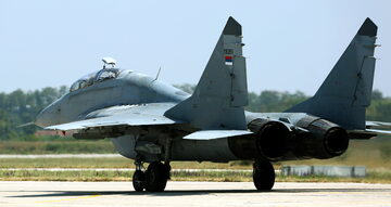 Myśliwiec MiG 29. Zdj. ilustracyjne