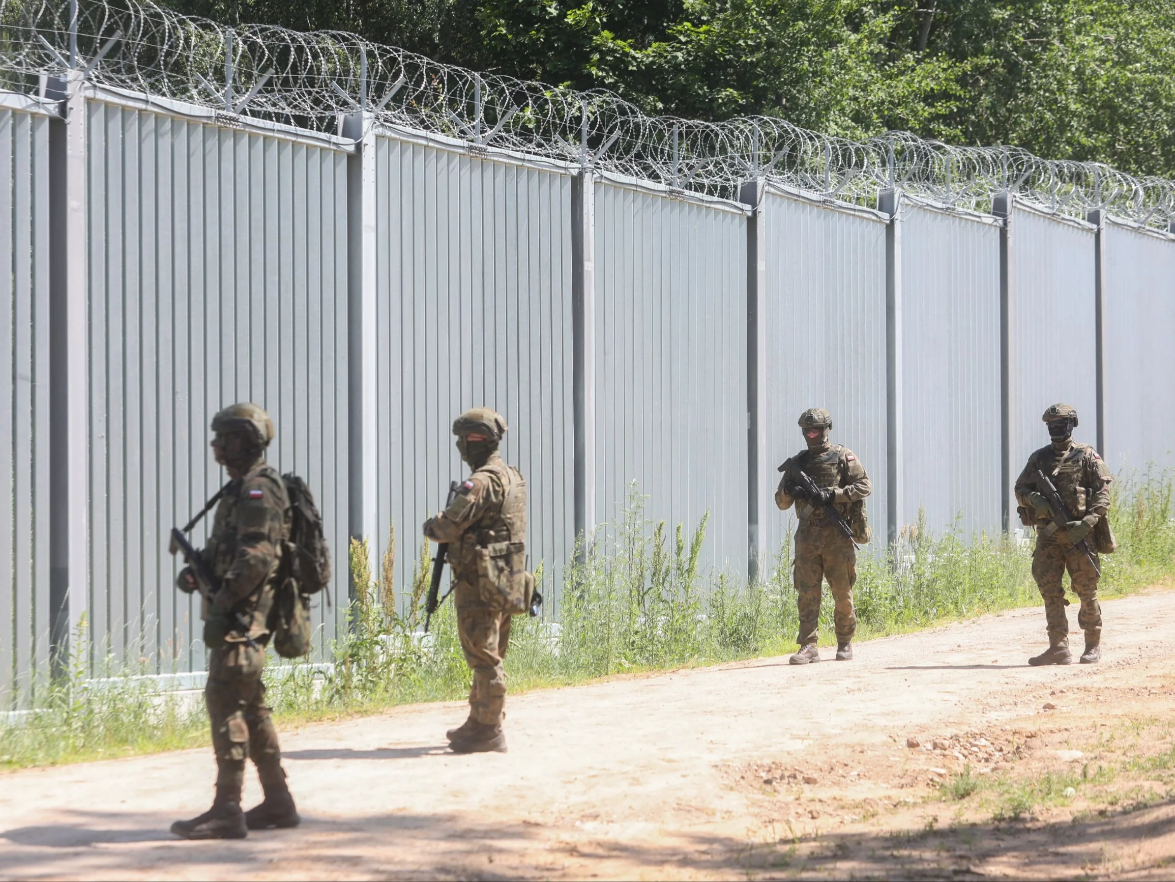 Na granicy Polski z Białorusią odkryto tunel. Jest nagranie