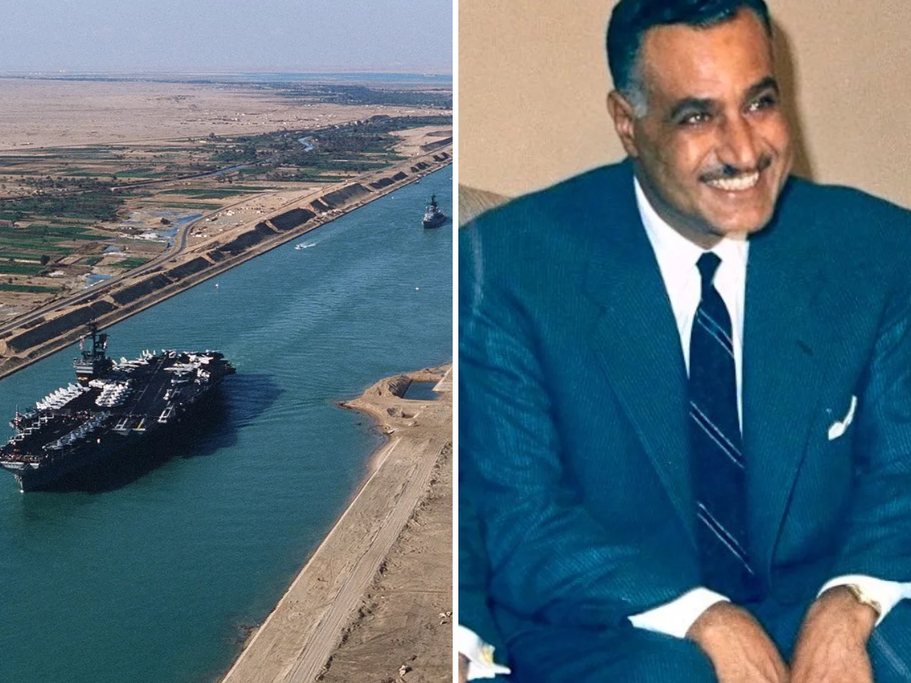 Kanał sueski  /  Gamal Abdel Naser