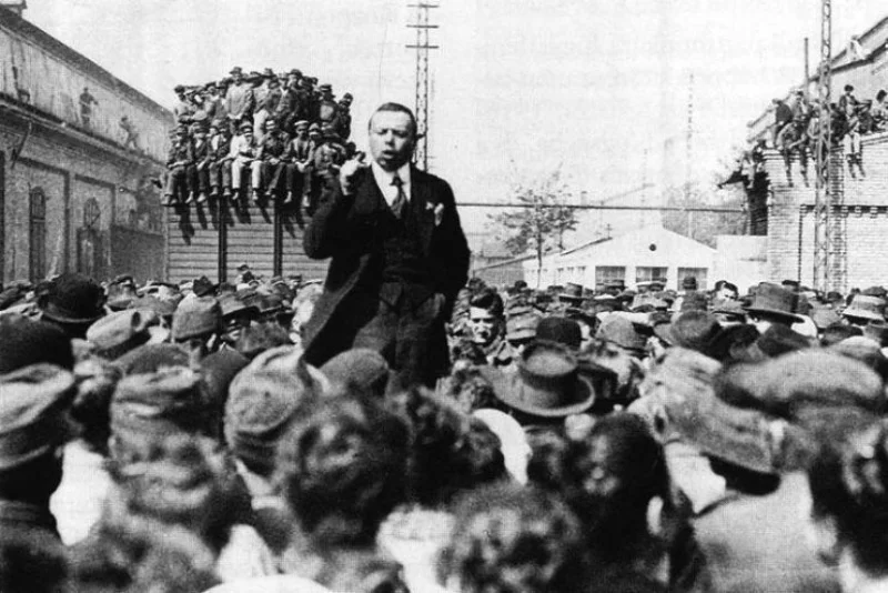 Béla Kun, przywódca Węgierskiej Republiki Rad w 1919 roku