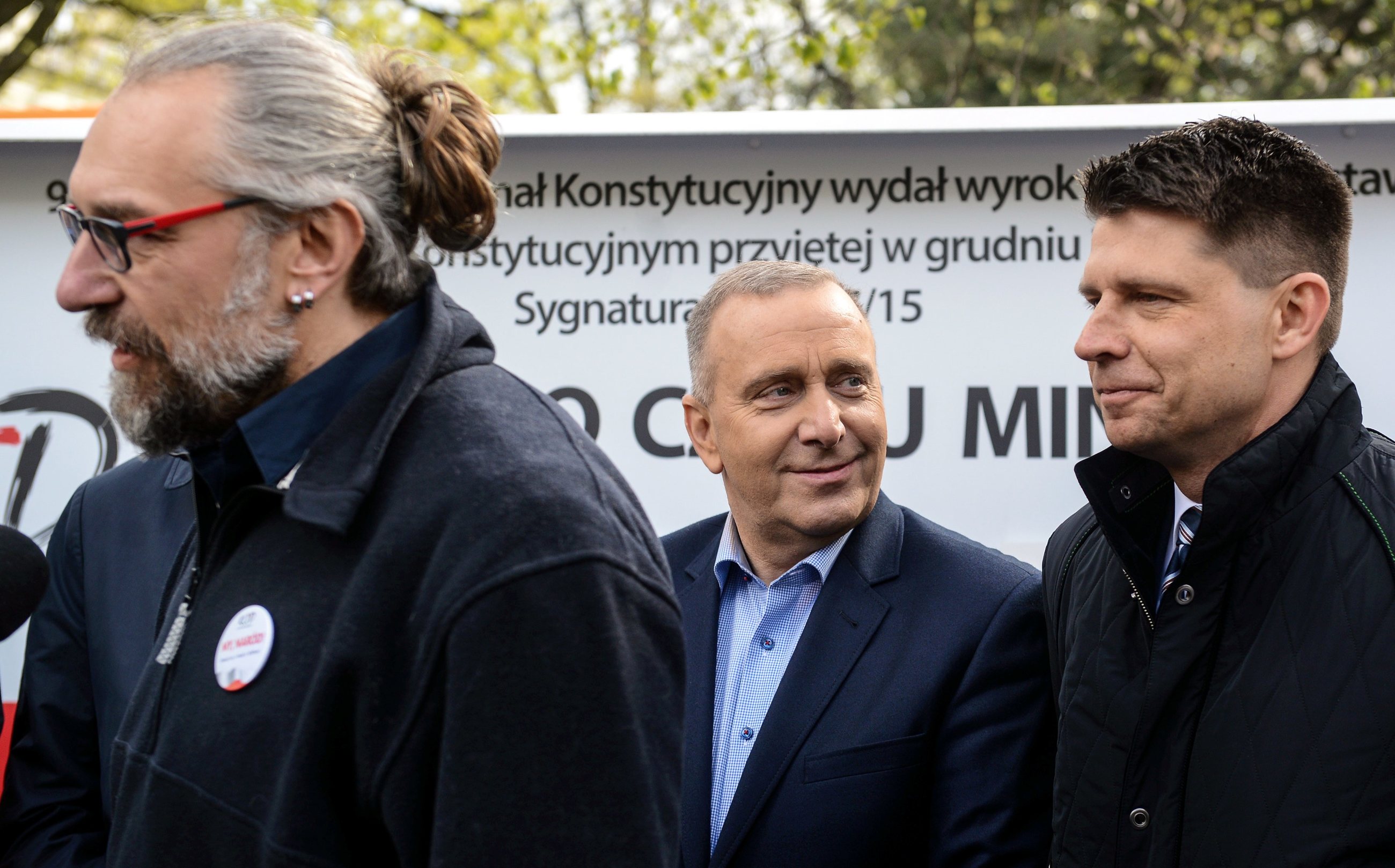 Mateusz Kijowski, Grzegorz Schetyna, Ryszard Petru