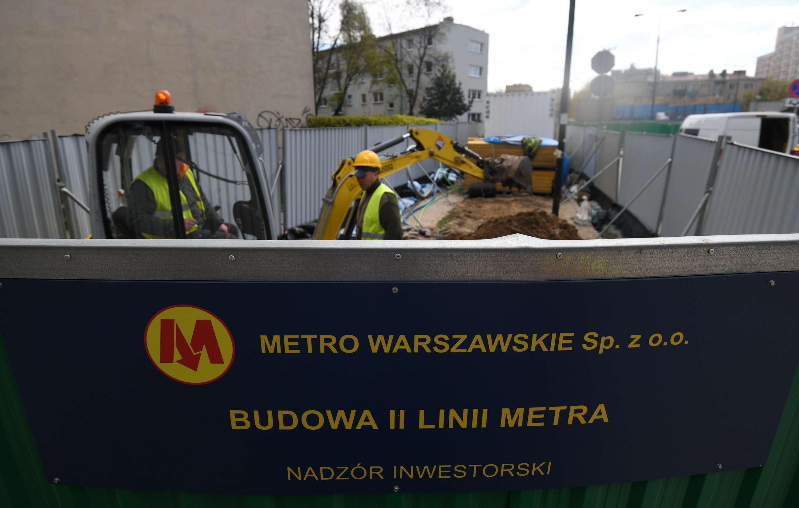 Budowa stacji Księcia Janusza