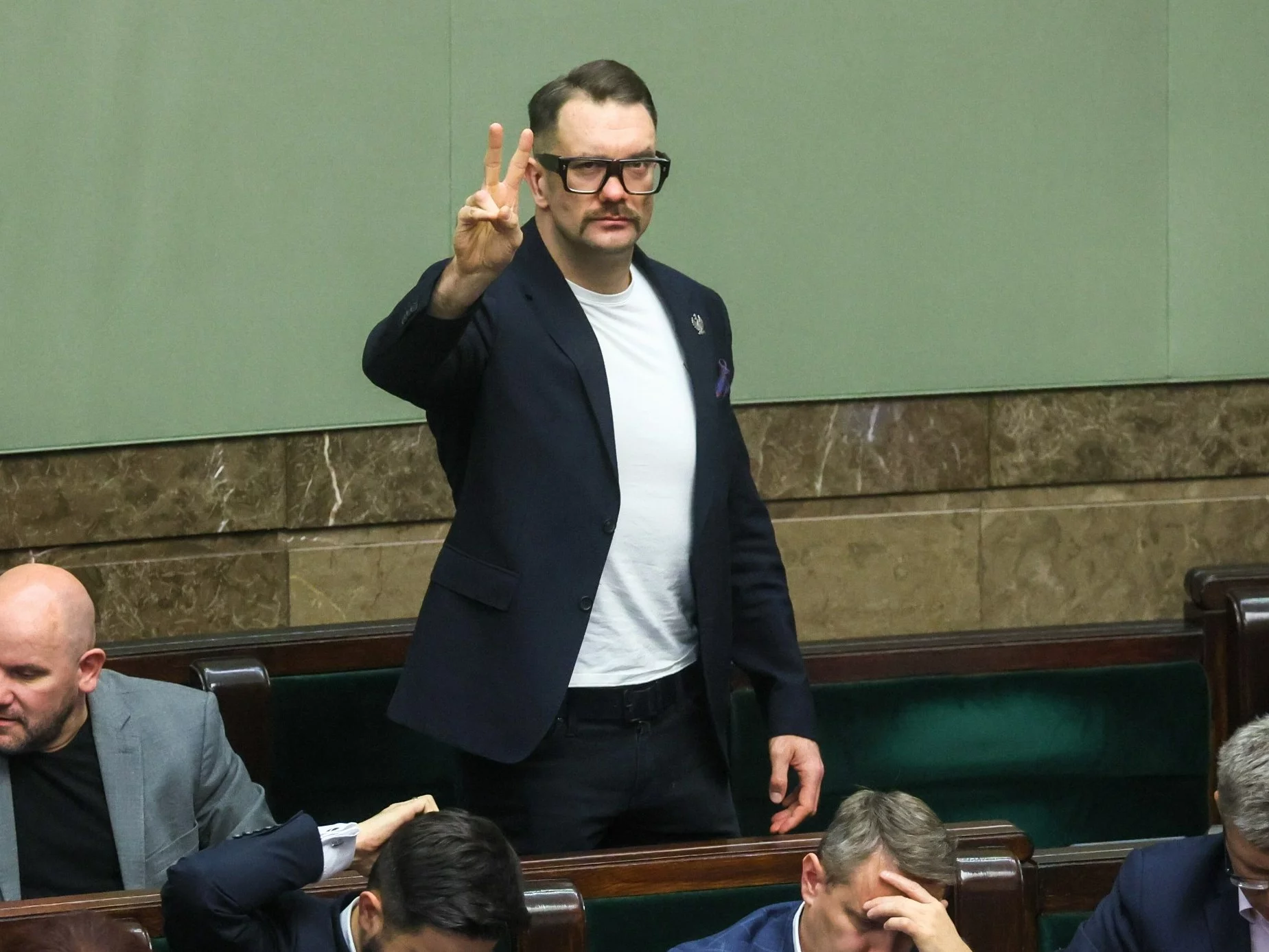 Poseł Łukasz Mejza