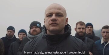 Nagranie ukraińskich kibiców adresowane do Polaków