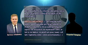 Nagranie z rozmowy Bartosza Arłukowicza