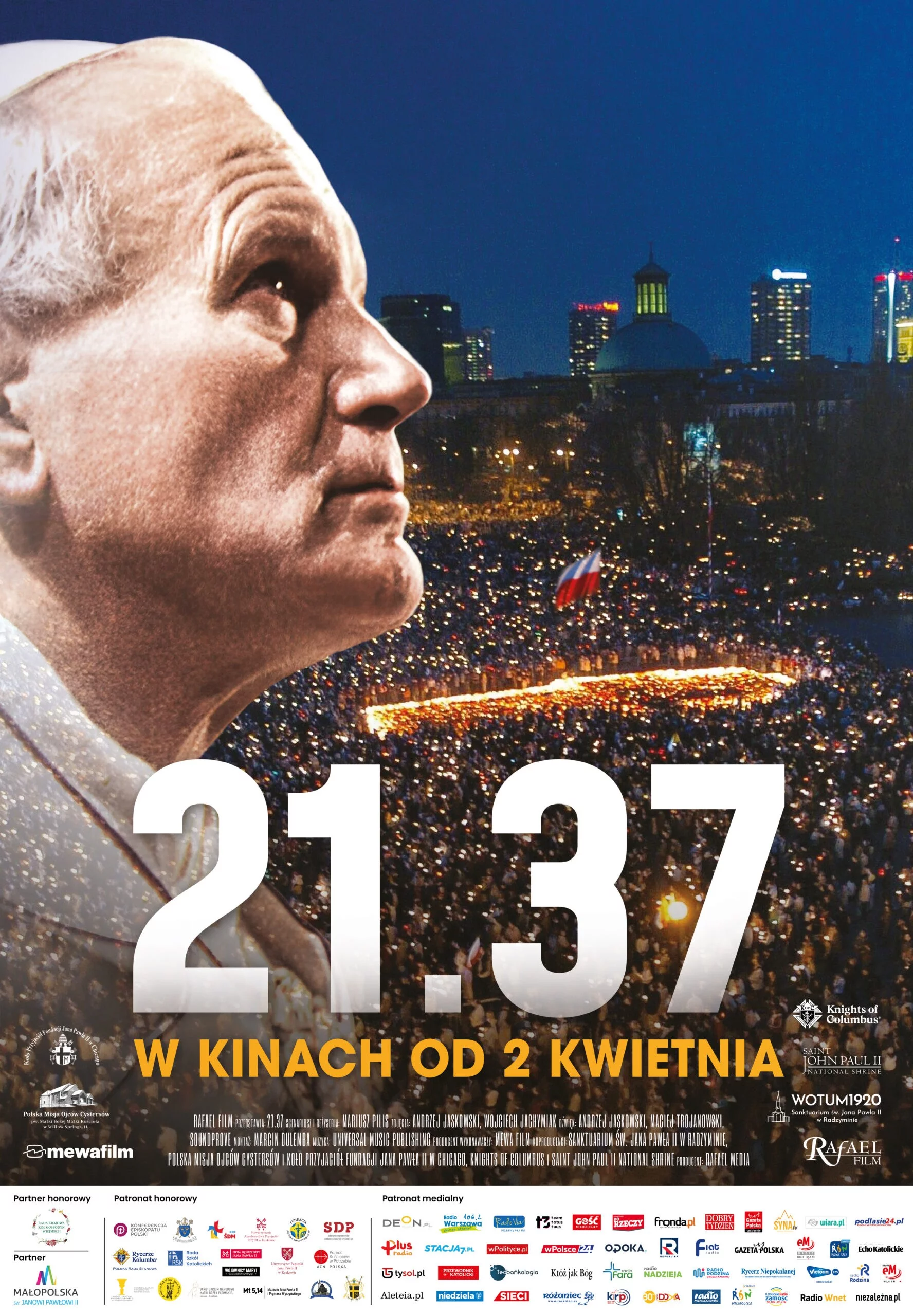 Nagroda TOTUS TUUS dla filmu „21.37”