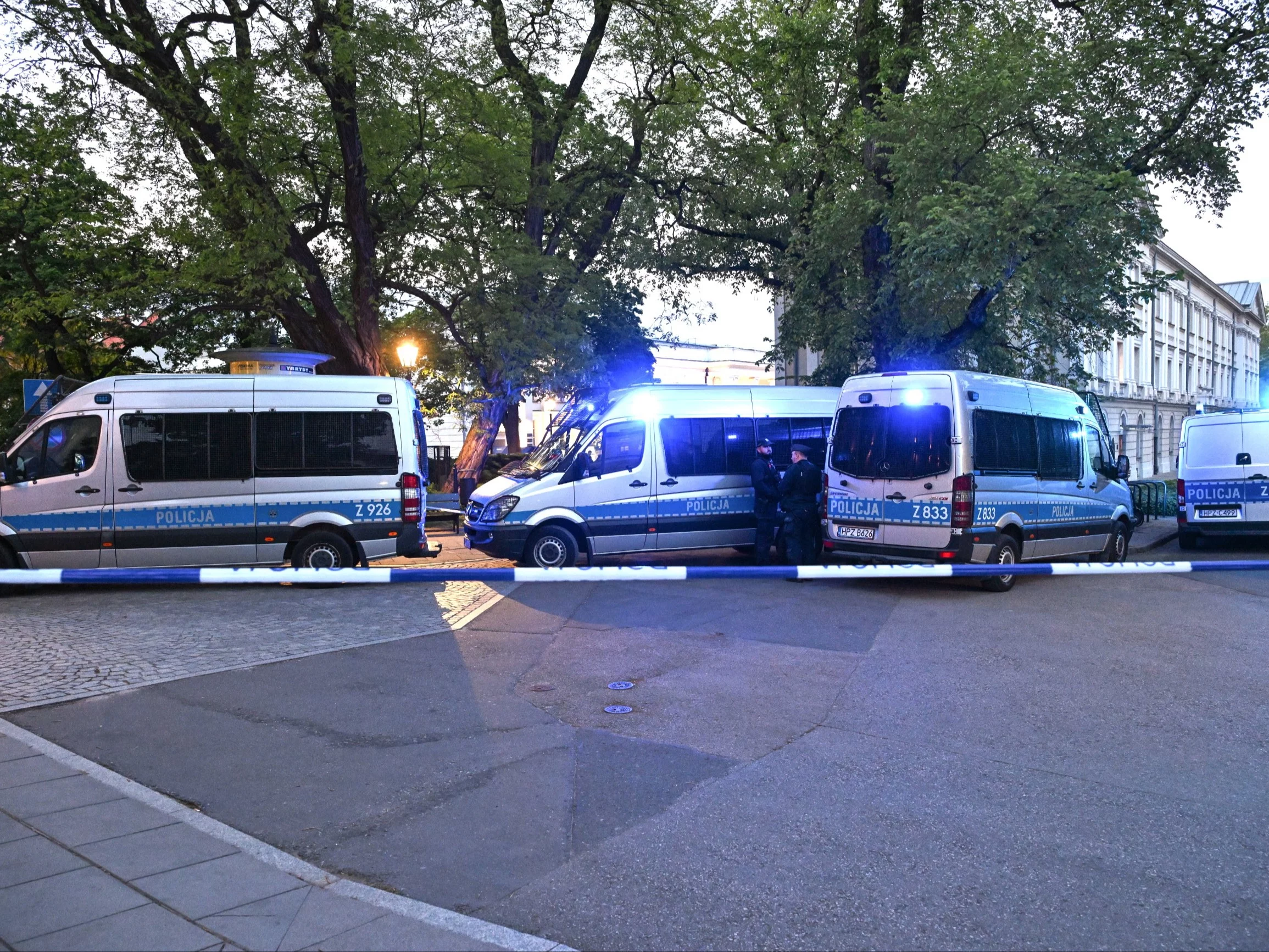 Policja na Uniwersytecie Warszawskim