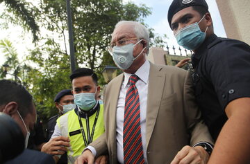 Najib Razak, był premier Malezji