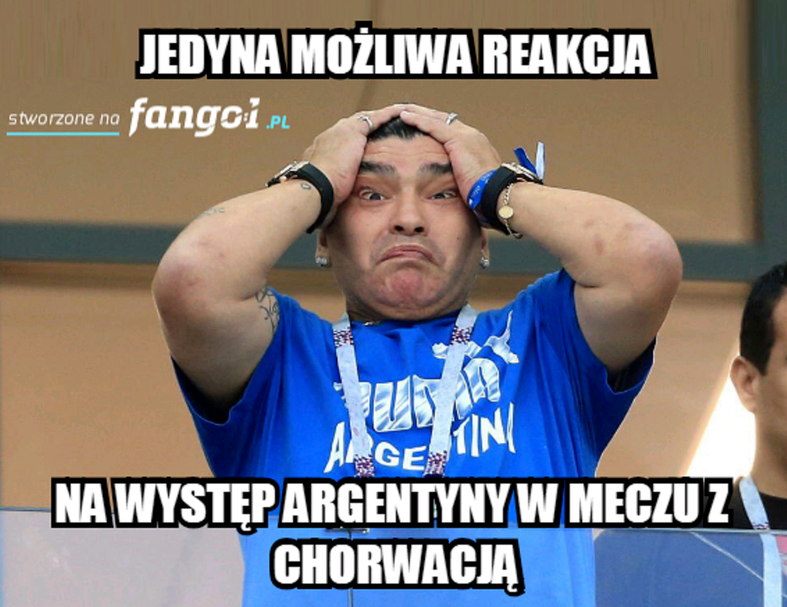 Memy po meczu Argentyna-Chorwacja