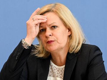 Nancy Faeser, minister spraw wewnętrznych Niemiec