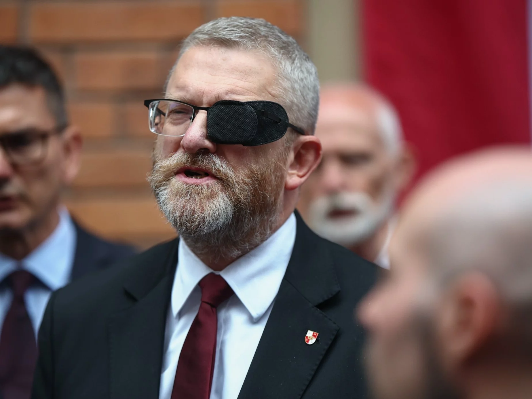 Lider Konfederacji Korony Polskiej, europoseł Grzegorz Braun