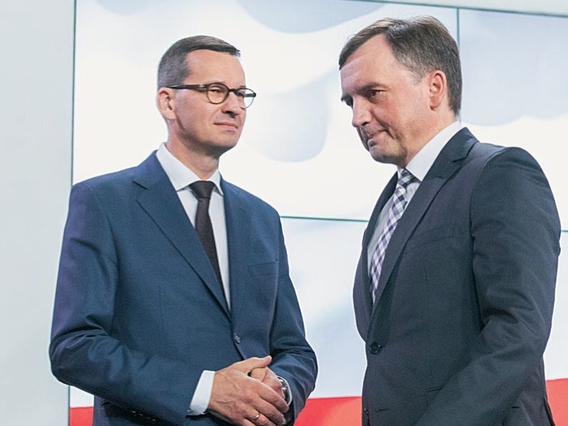 Mateusz Morawiecki i Zbigniew Ziobro