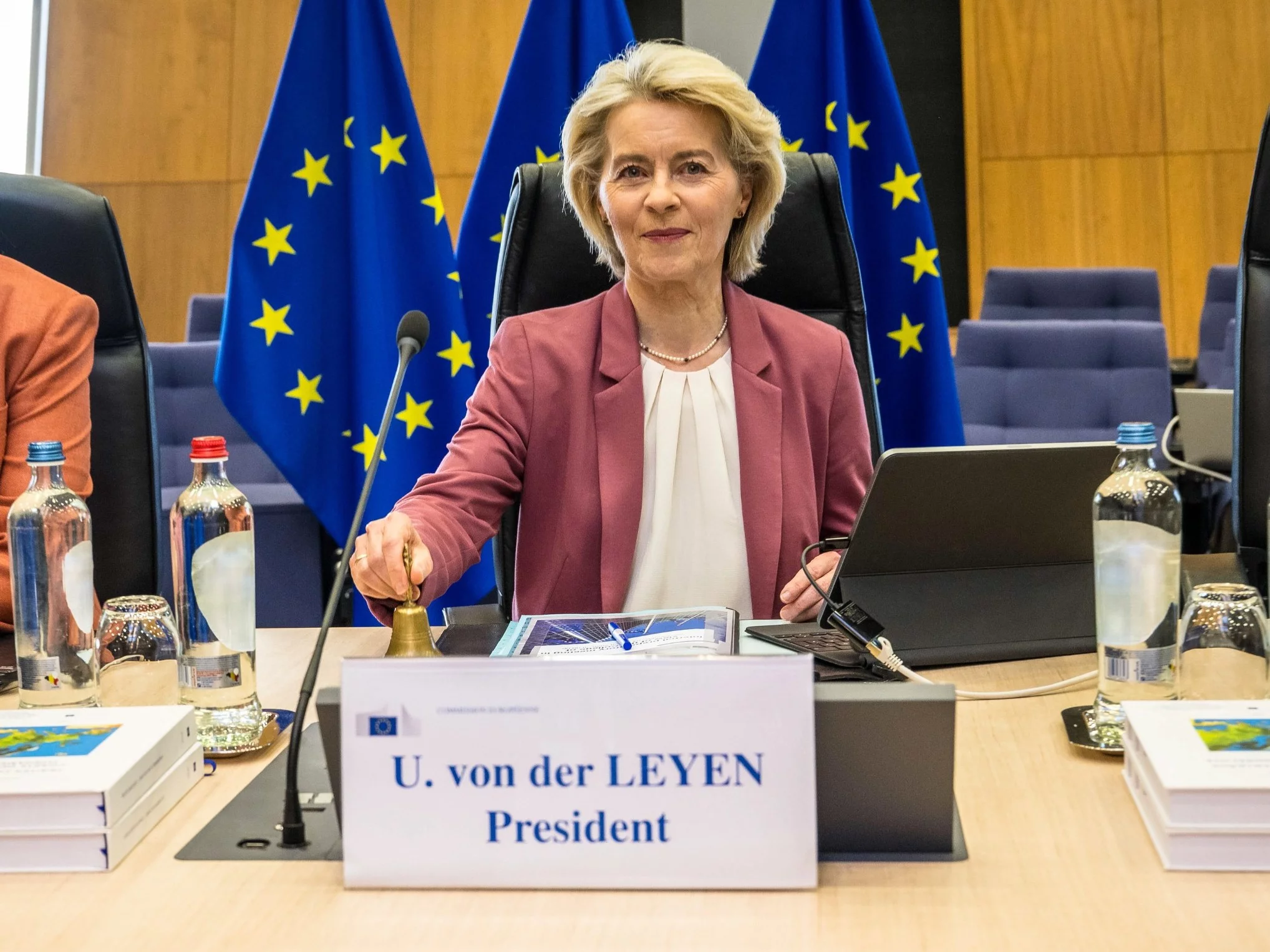 Przewodnicząca Komisji Europejskiej, niemiecka polityk Ursula von der Leyen