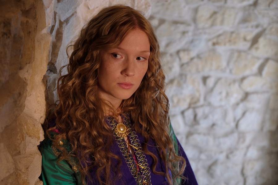 Marta Bryła w roli Aldony, córki wielkiego księcia litewskiego Giedymina