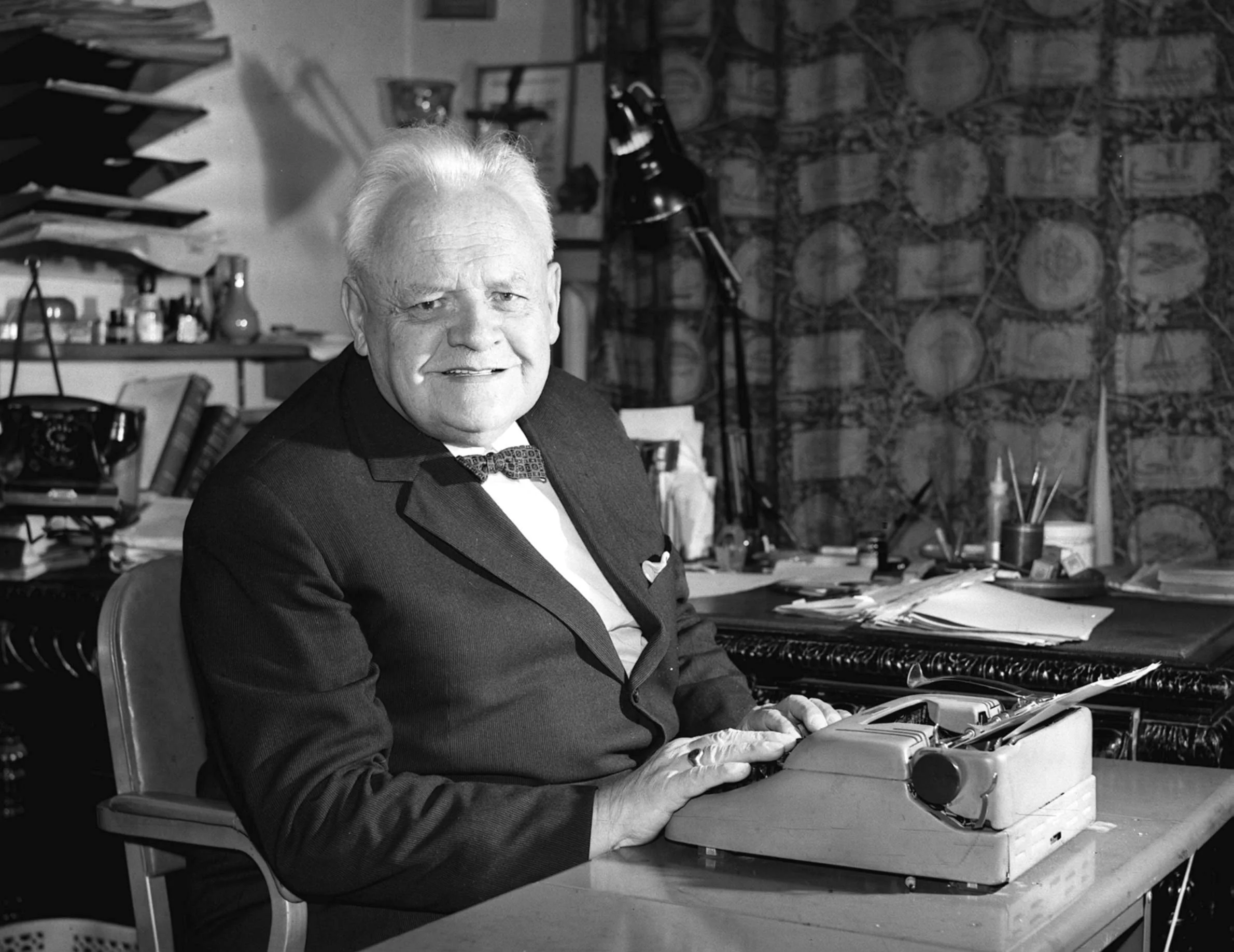 Melchior Wańkowicz, pisarz, dziennikarz, reportażysta i publicysta. Warszawa 1963