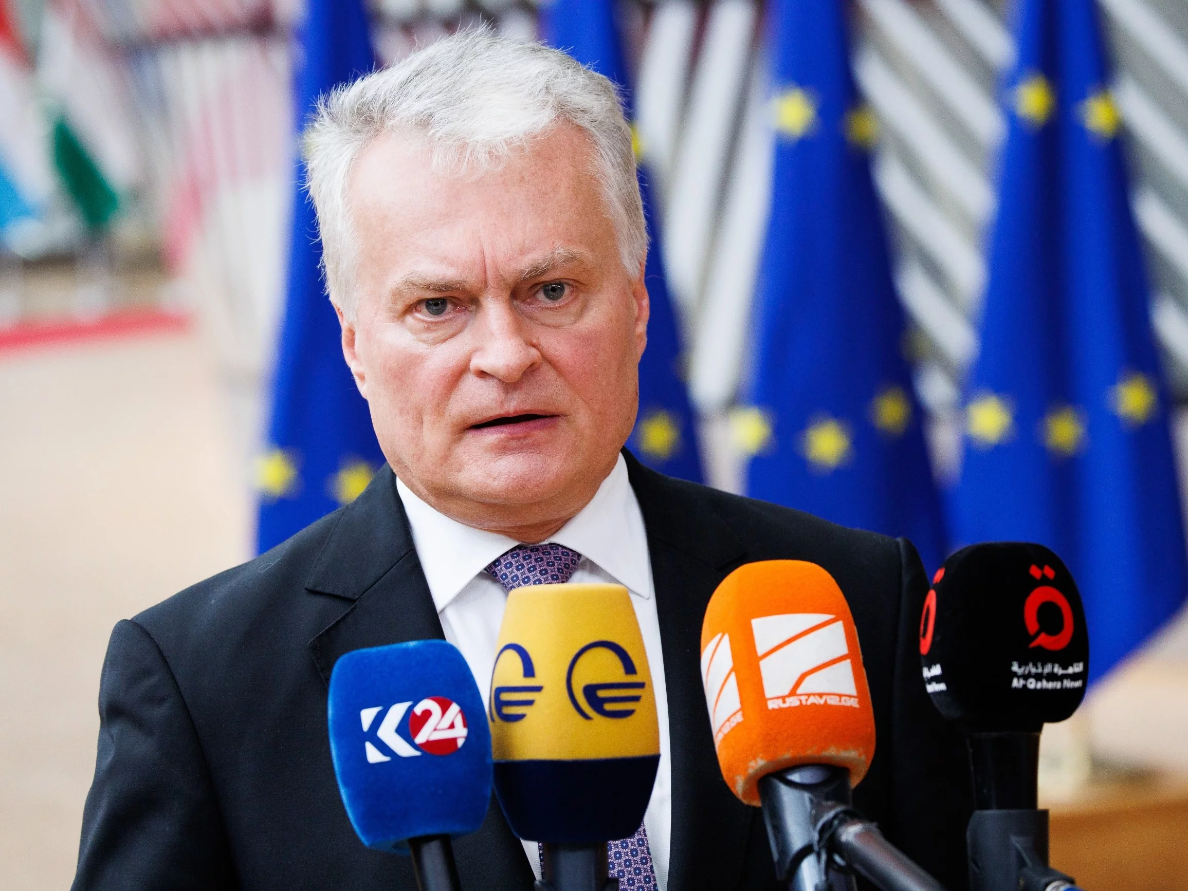 Prezydent Litwy o Ukrainie. Ostrzega przed "bombą z opóźnionym zapłonem"