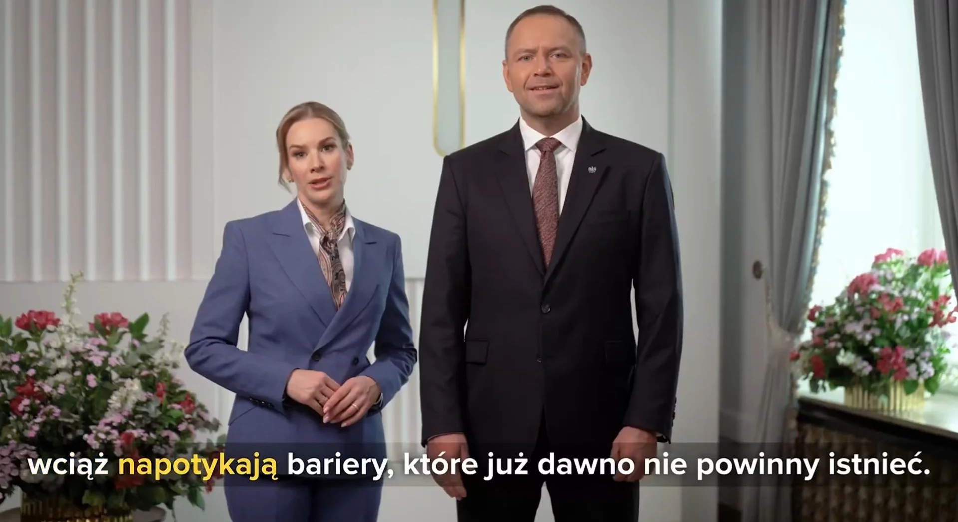 Para prezydencka. Marta i Karol Nawroccy