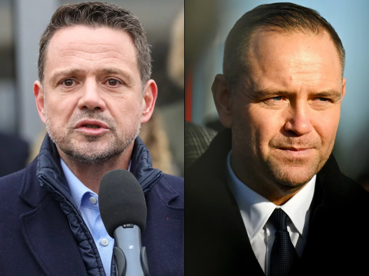 Rafał Trzaskowski i Karol Nawrocki