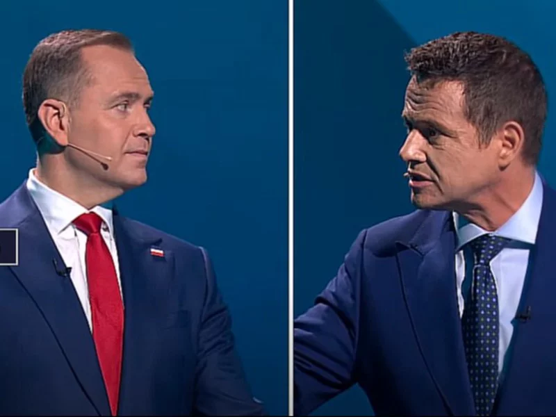 Karol Nawrocki i Rafał Trzaskowski
