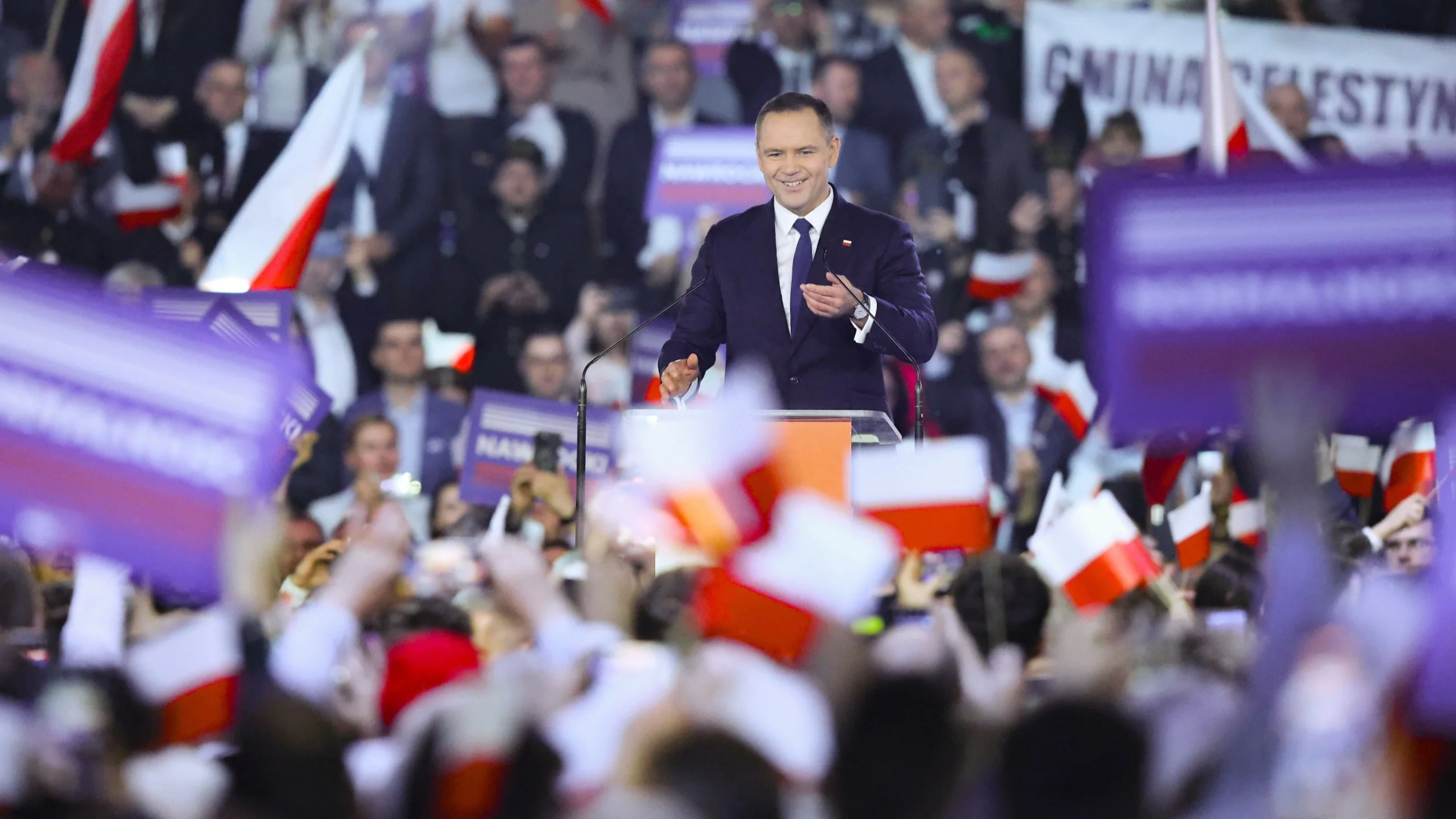 Nawrocki at the convention on the "product of a political laboratory"