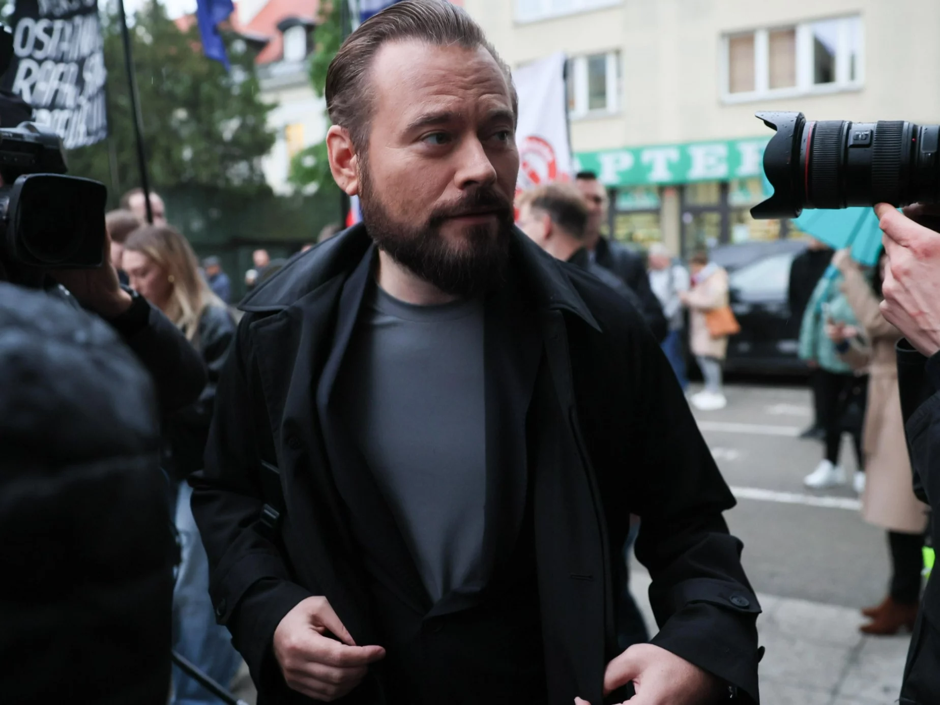Kandydat w wyborach prezydenckich, dziennikarz Krzysztof Stanowski