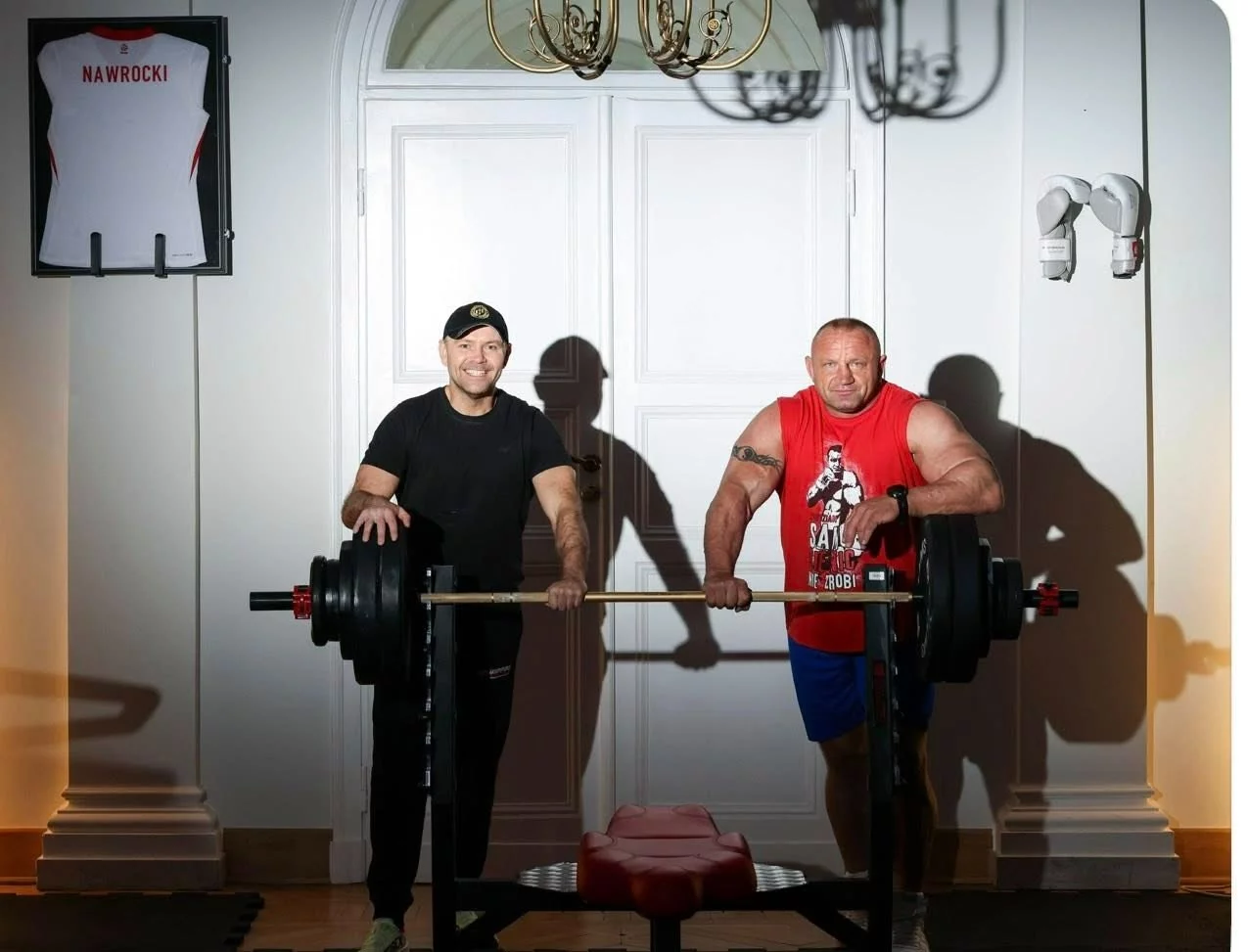 Karol Nawrocki trenował z Mariuszem Pudzianowskim