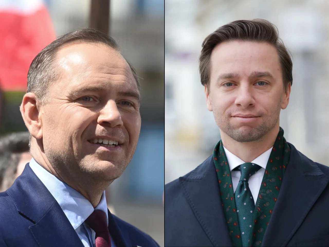 Karol Nawrocki i Krzysztof Bosak