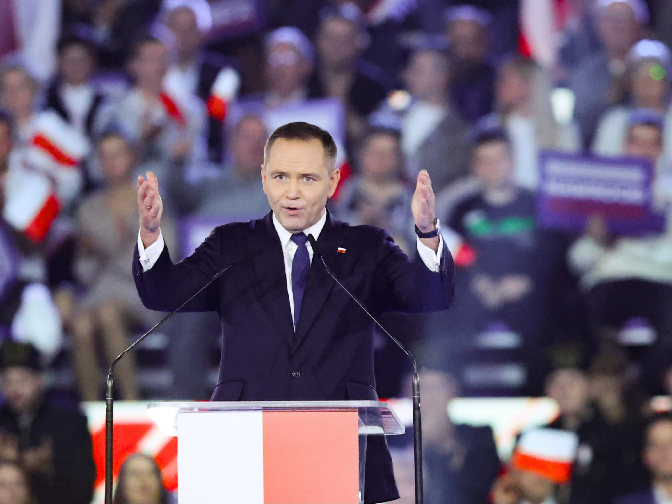 Nawrocki z wizytą w Białym Domu