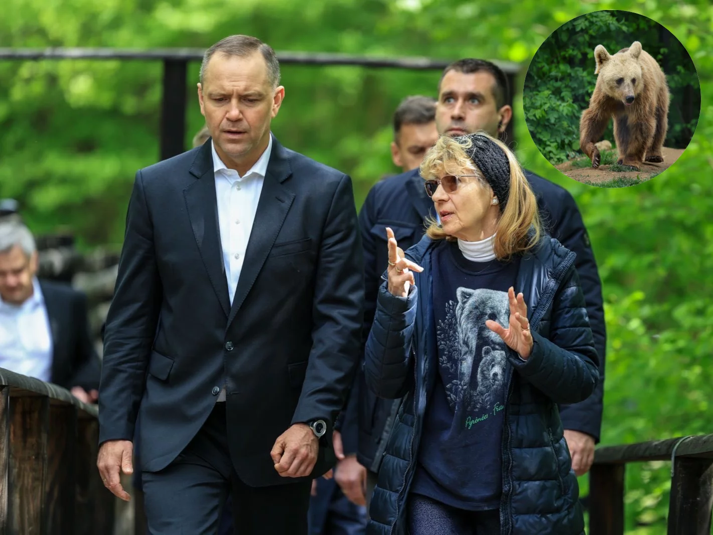 Prezydent Karol Nawrocki w LiBEARty Sanctuary