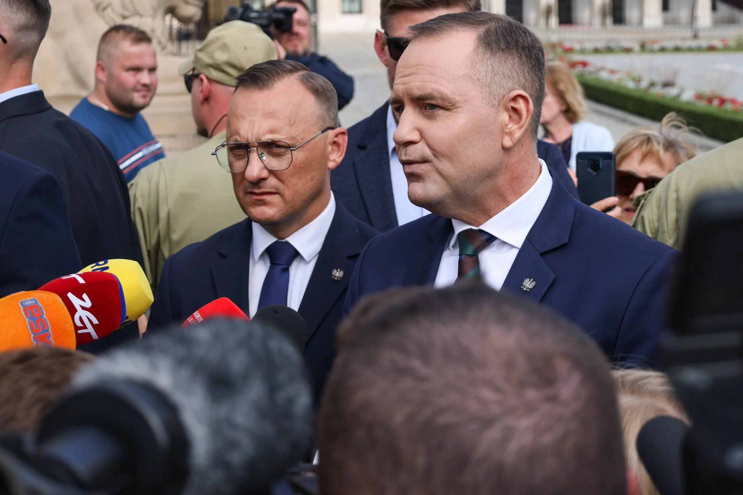 Rafał Leśkiewicz i prezydent Karol Nawrocki