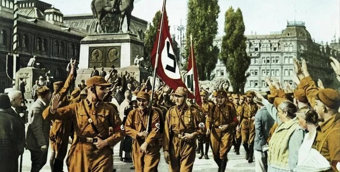 Oddział Horsta Wessela na paradzie w Norymberdze, 1929 rok